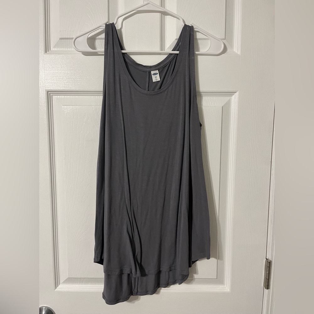 Old Navy Gray Relaxed Tank Top